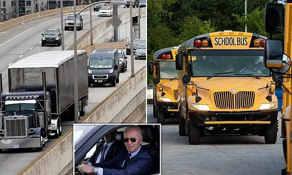 Ahora Biden anuncia las normas de emisiones más estrictas para camiones, autobuses y...