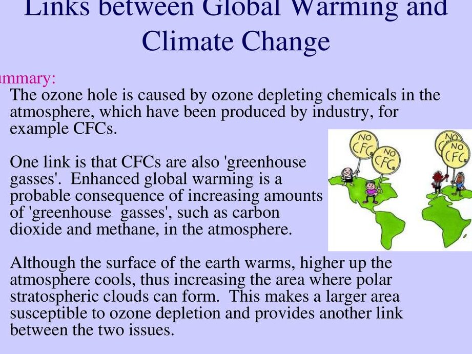 La recuperación de la capa de ozono también es una buena noticia para el cambio climático...