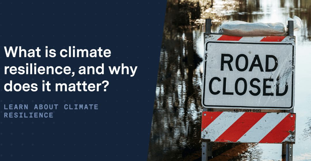 ¿Qué es la resiliencia climática y por qué es importante?